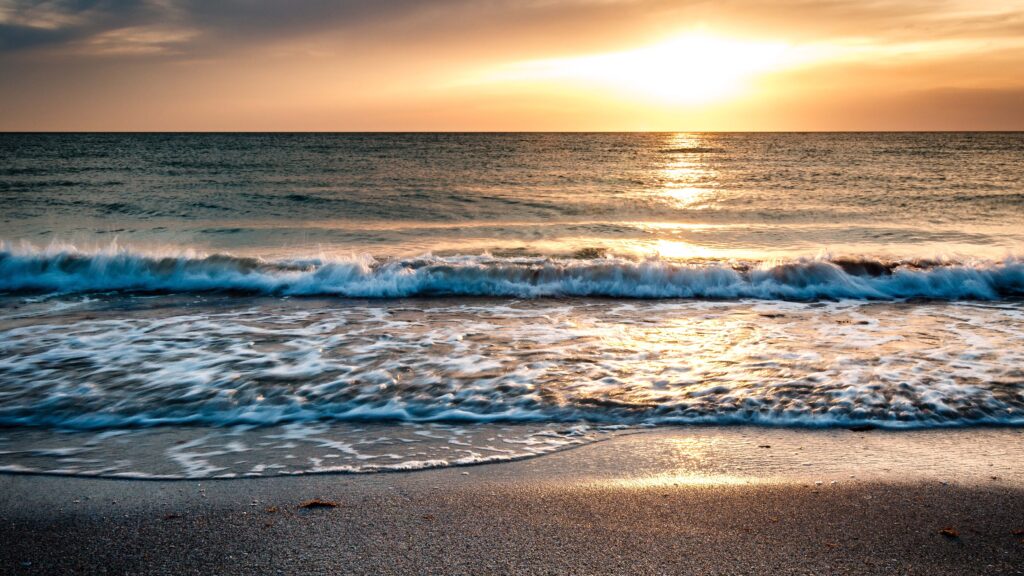 Beach Sunset Image